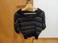 Camisola/Poncho riscada