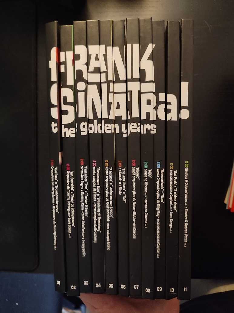 (Env. Incluído) Frank sinatra - colecção 11 livros - sem os cds