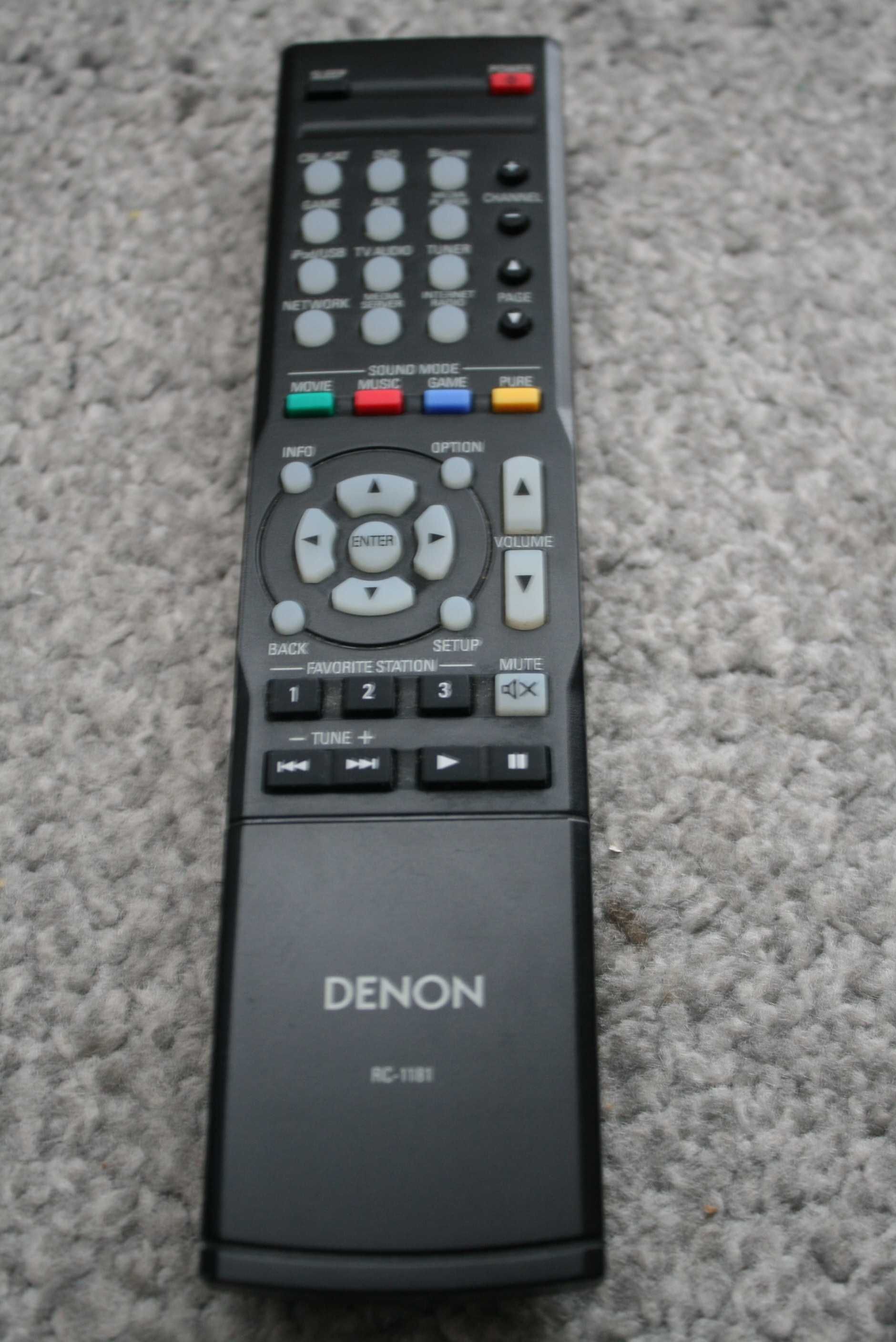 Pilot ORYGINALNY Denon RC-1181 X 500 X 1000 X2000