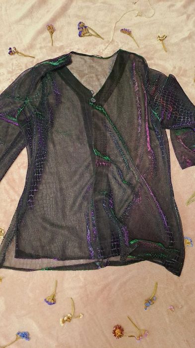 Прозрачная накидка хамелеон