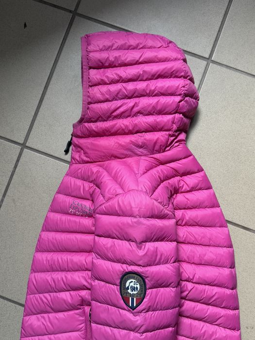 Damska norweska Kurtka Puchowa SCANDINAVIAN EXPLORER Naturalny Puch  S