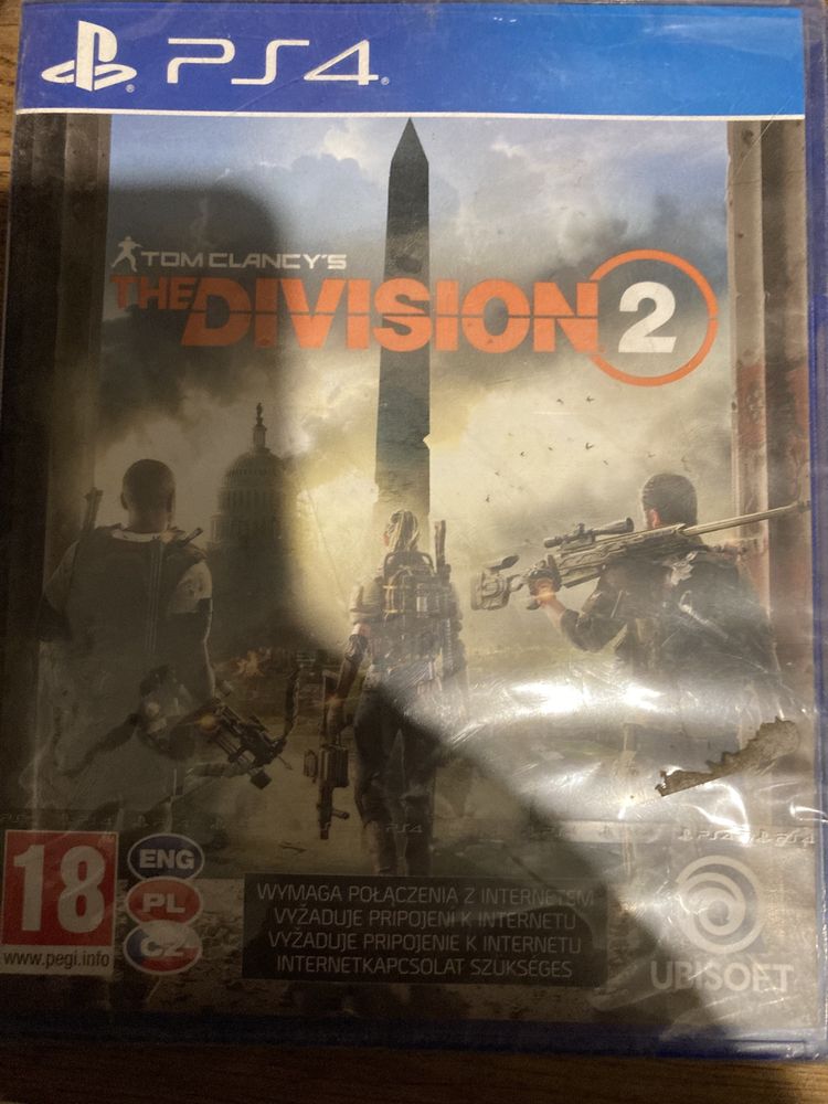 PS4 Division 2 gra nowa w folii