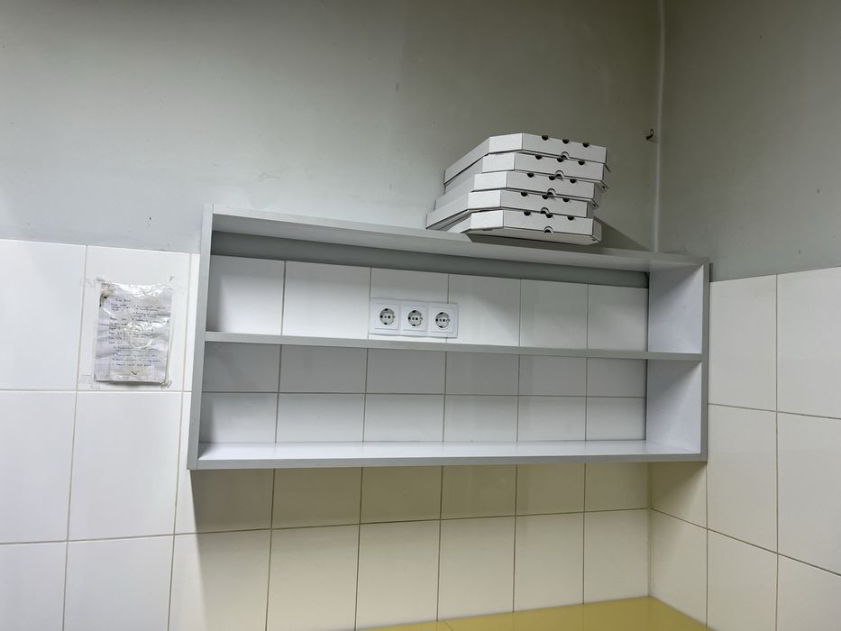 Столи виробничі, для роботи, металопрофіль, підставка під пічку, полиц