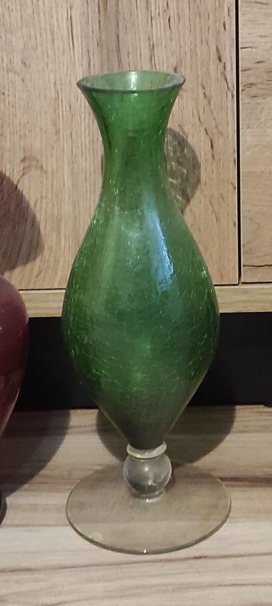 Zielony wazon z PRL
