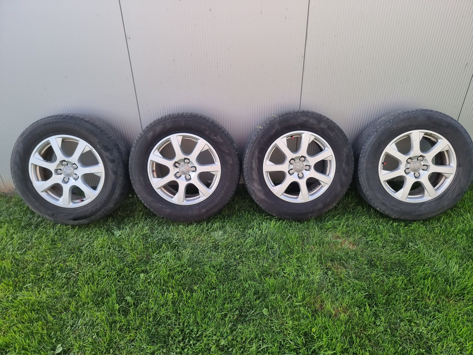 Felgi aluminiowe 5x112 R17 Audi letnie opony