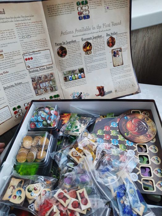 Настільна гра Alchemists. Повний базовий комплект, від 12 років