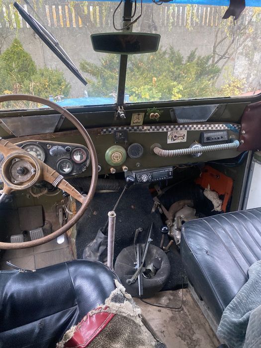 ГАЗ 69 на уаз мостах