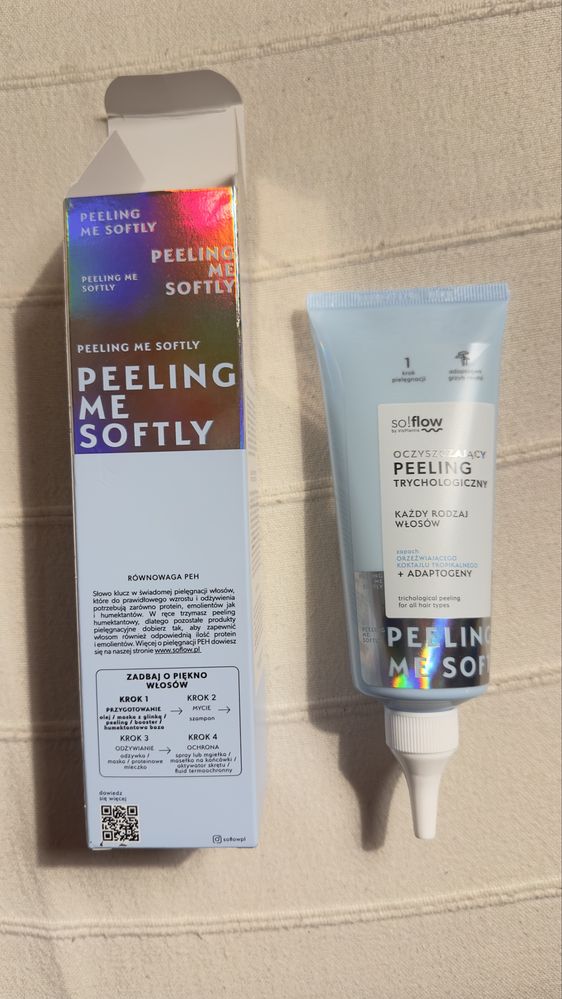 Peeling trychologiczjy do skóry głowy so!flow vis plantis