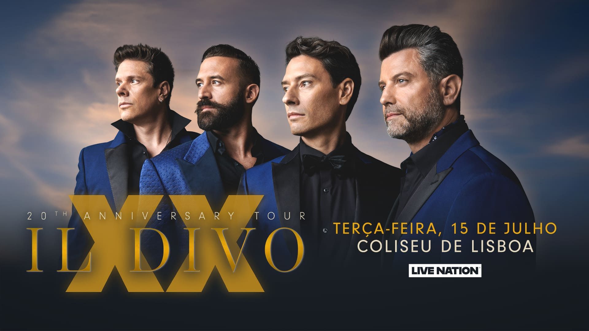 Bilhetes Il Divo | 15 de julho