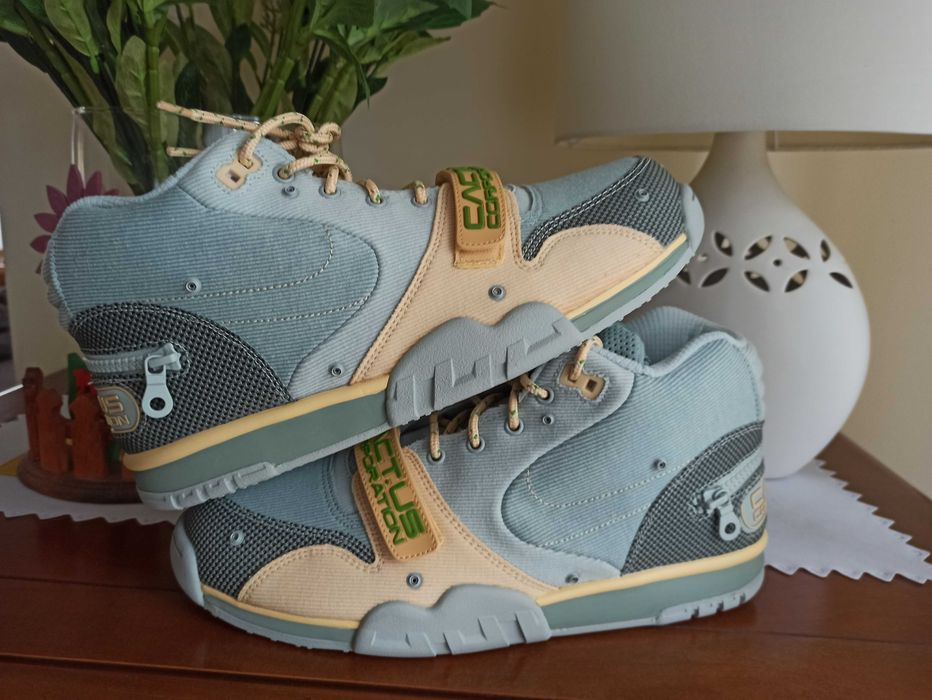(r. 44,5) Nike Air Trainer 1 SP Travis Scott Grey Haze DR7515,-001