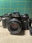 Minolta X700 lustrzanka analogowa 50mm 1.7