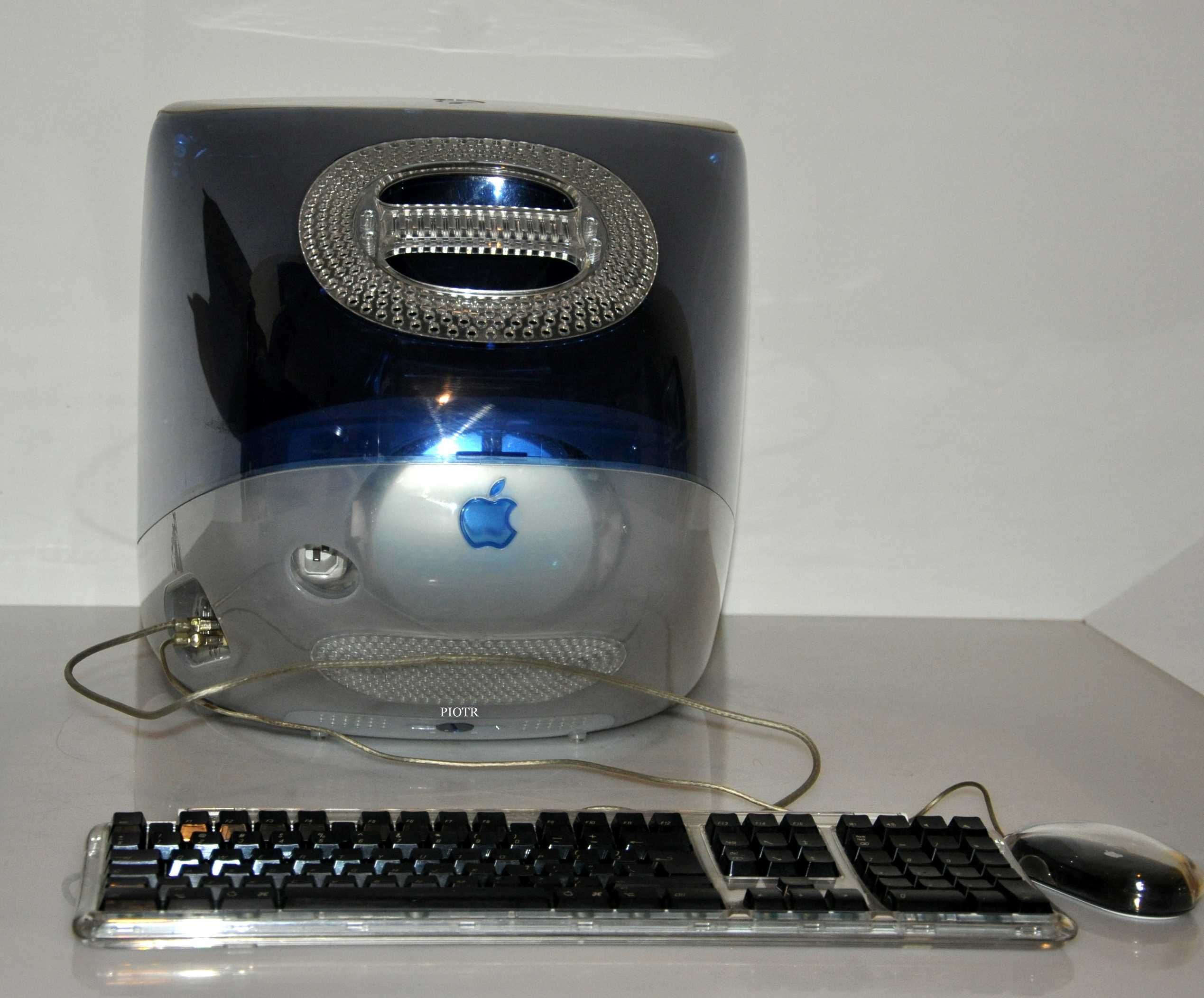 APPLE iMAC G3 z MAC OS 9.1PL z klawiaturą,myszką. Zestaw Retro .