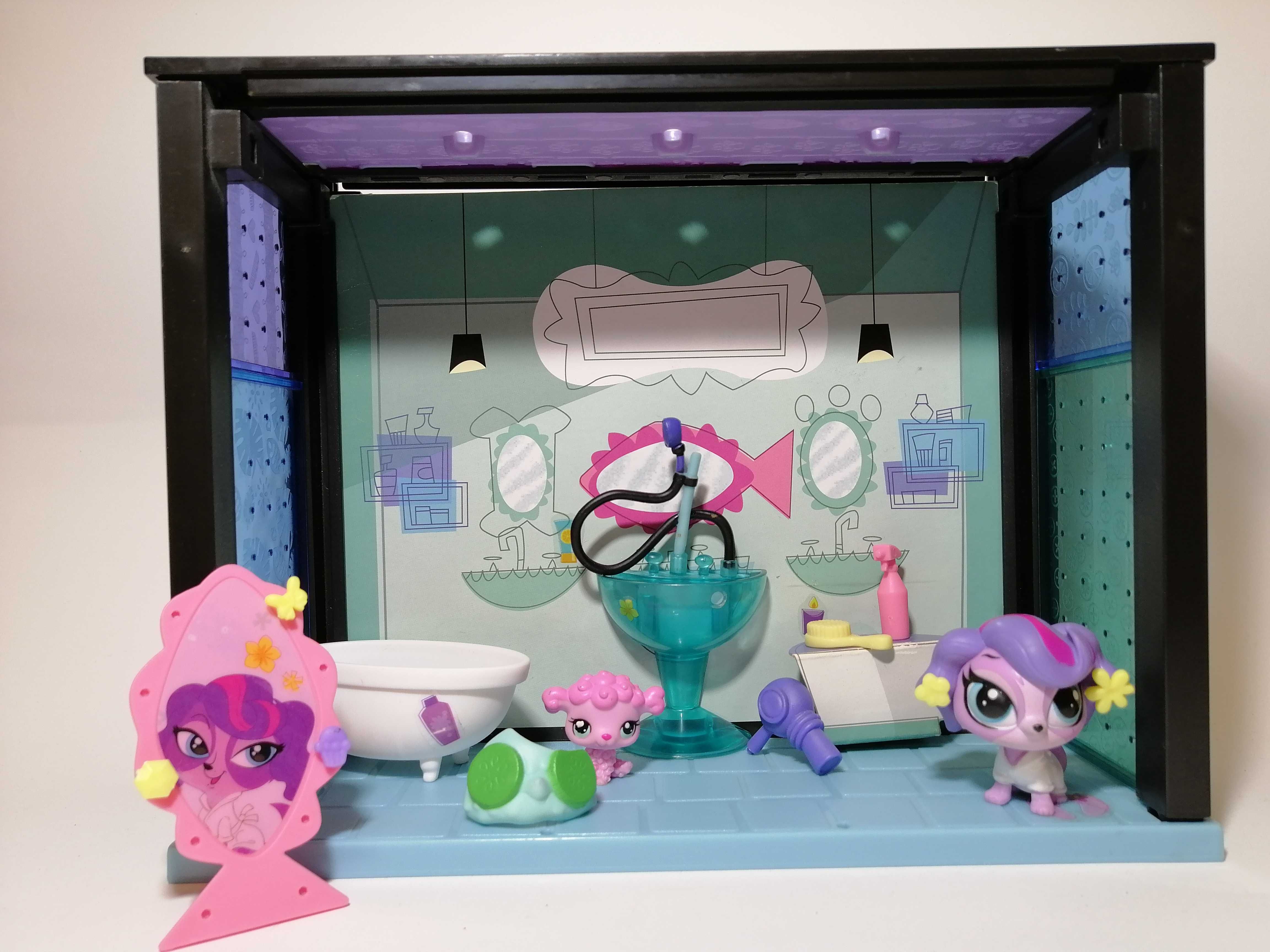 Игровой набор Littlest Pet Shop ванна с Зои