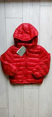 Pikowana nieprzemakalna kurtka puffer, H&M, 98/104