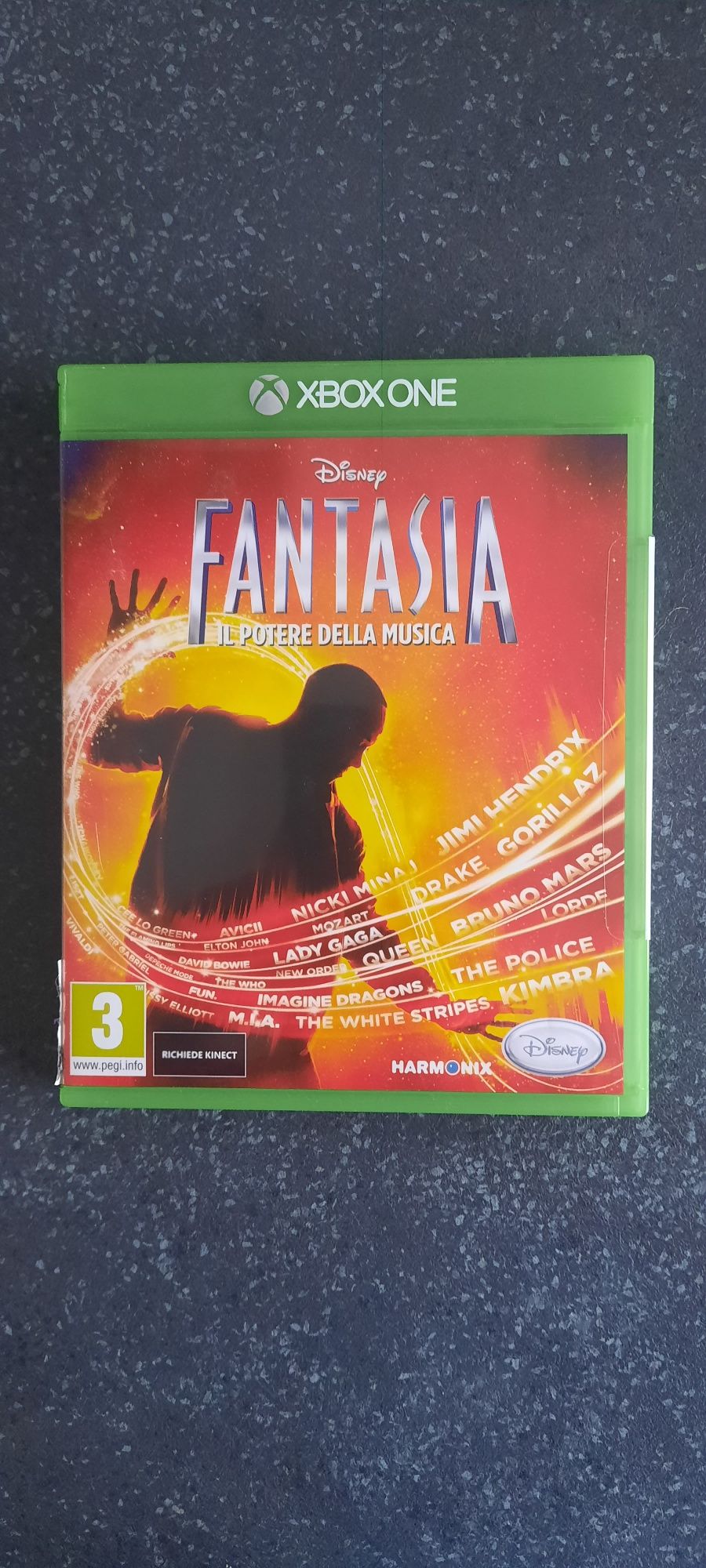 Disney Fantasia Music xbox one kinekt