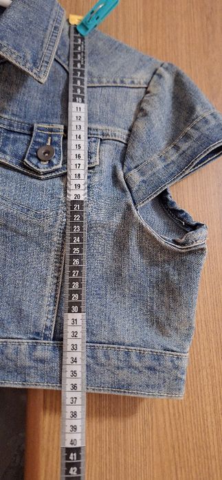 Kamizelka jeansowa