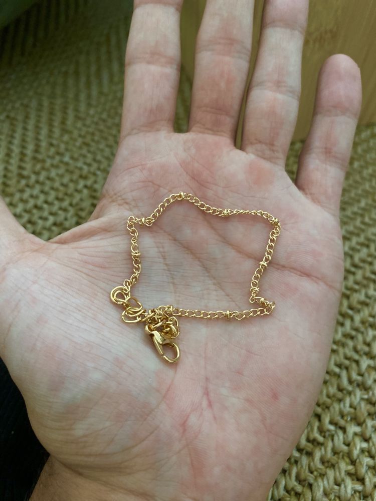 Pulseira Dourada Simples