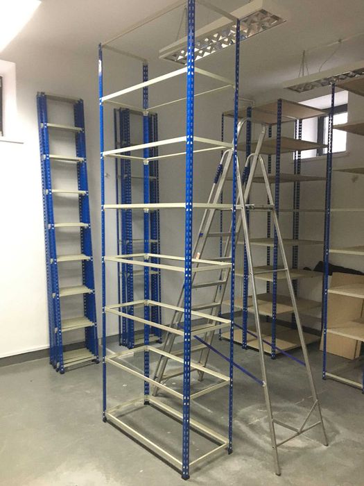 Regały Magazynowe dostępne OD ZARAZ Wiele rozmiarów Różne Kolory NOWE