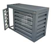 Osłona Klimatyzatora - Pompy Ciepła 100X40X80 Cm Antracyt  Id465