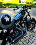 HARLEY DAVIDSON “nova”Fat Bob FXDF 2016 vers. DARK CUSTOM ORIGINAL USA