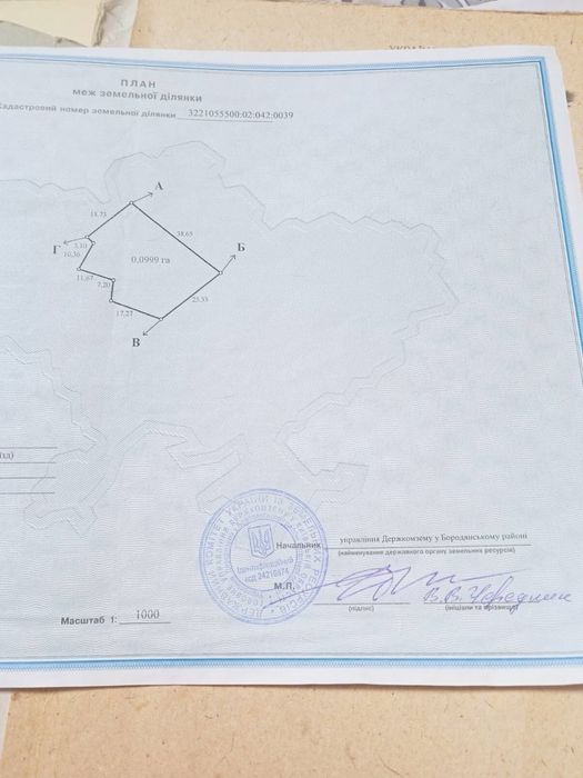 Земельна ділянка Клавдієво-Тарасове