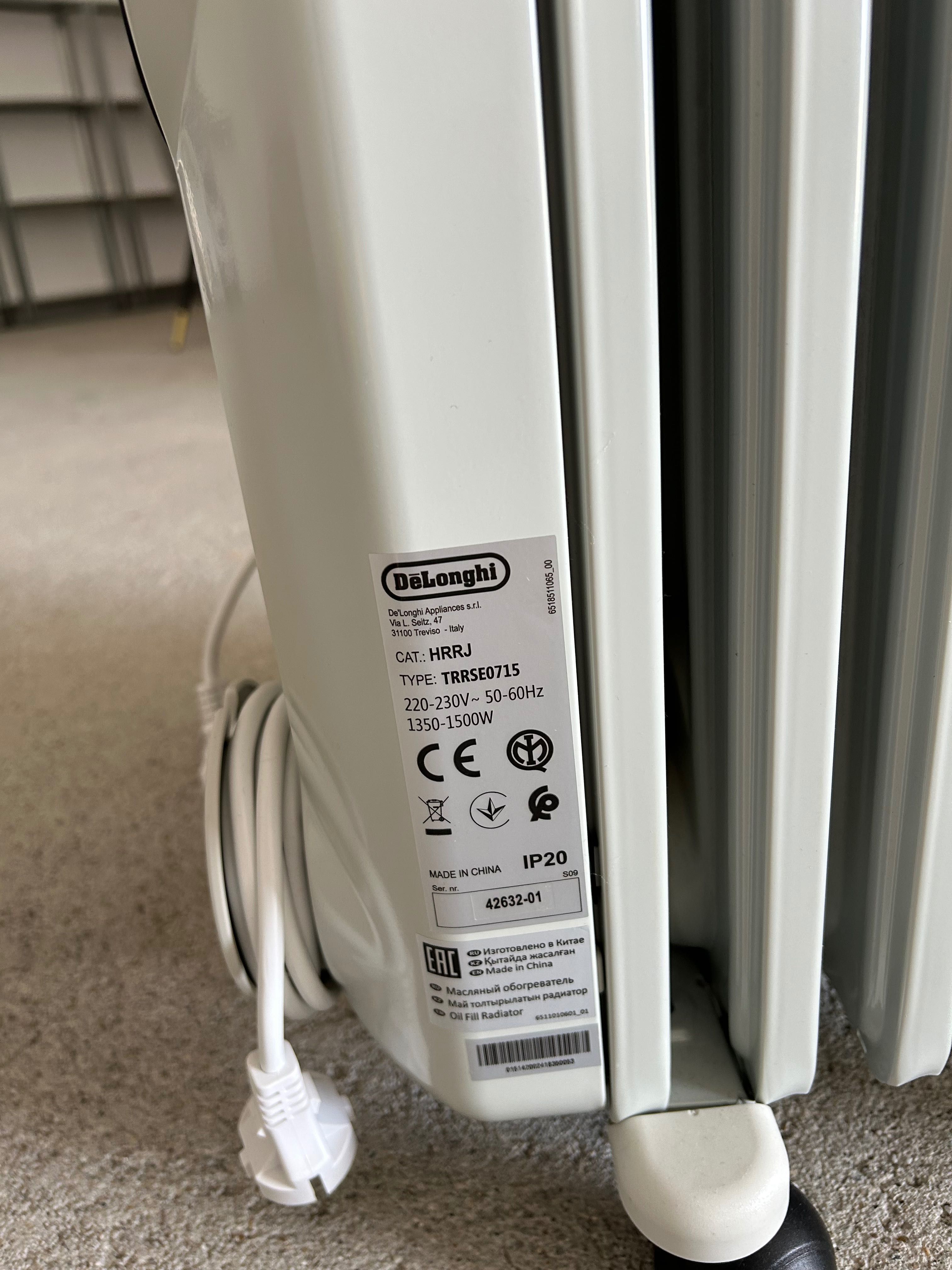 Aquecedor a  óleo Delonghi