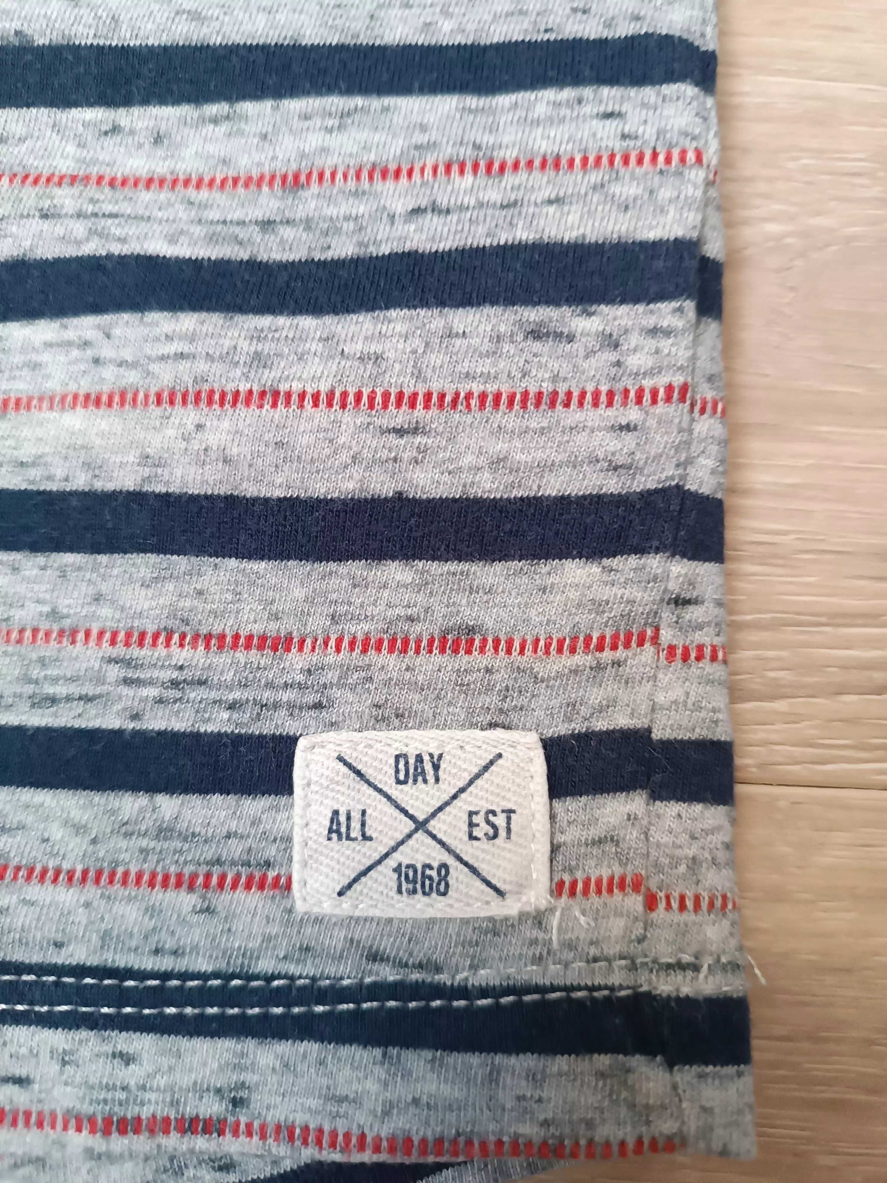 Szara polówka koszulka polo dla chłopca 'H&M' 128