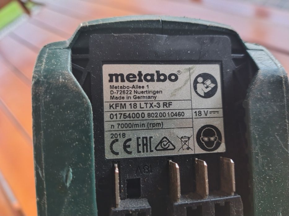 Metabo szlifierka do frezowania metalu lub innego materiału