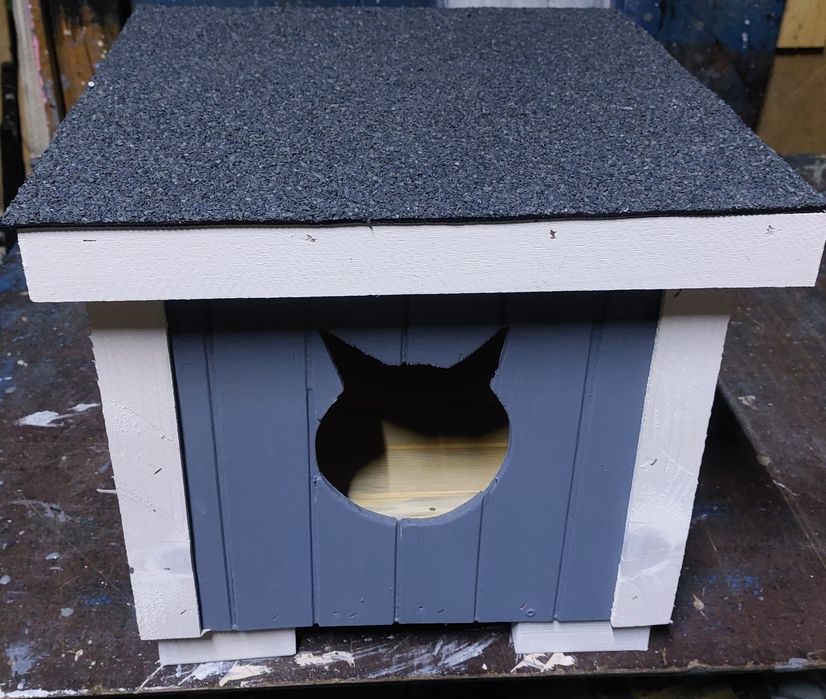 Budka dla kota Domek