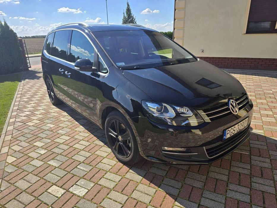 Volkswagen Sharan VW Sharan II Highline 2.0 TDI Commonrail 177 KM Bleuemotion