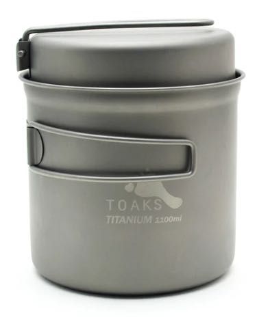 Zestaw garnków Toaks Titanium 1100ml Pot with Pan
