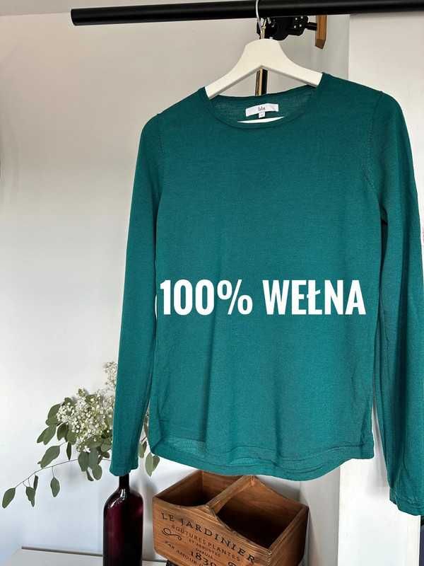 Sweter wełniany 100% wełna