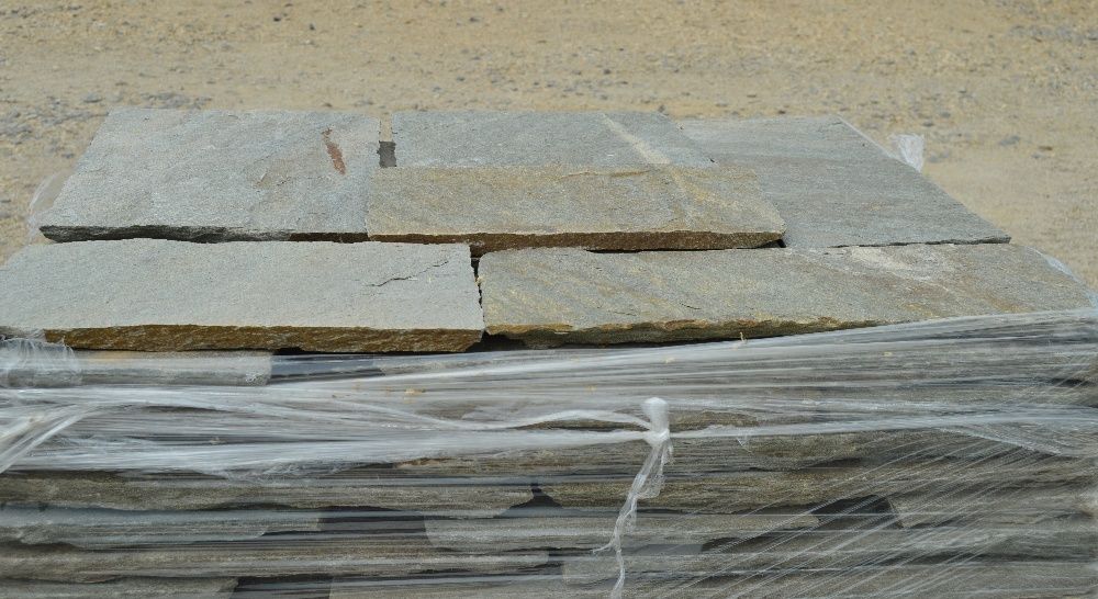 Łupek grecki Kavalas kamień do kantu; elewacyjny, ścieżkowy, tarasowy