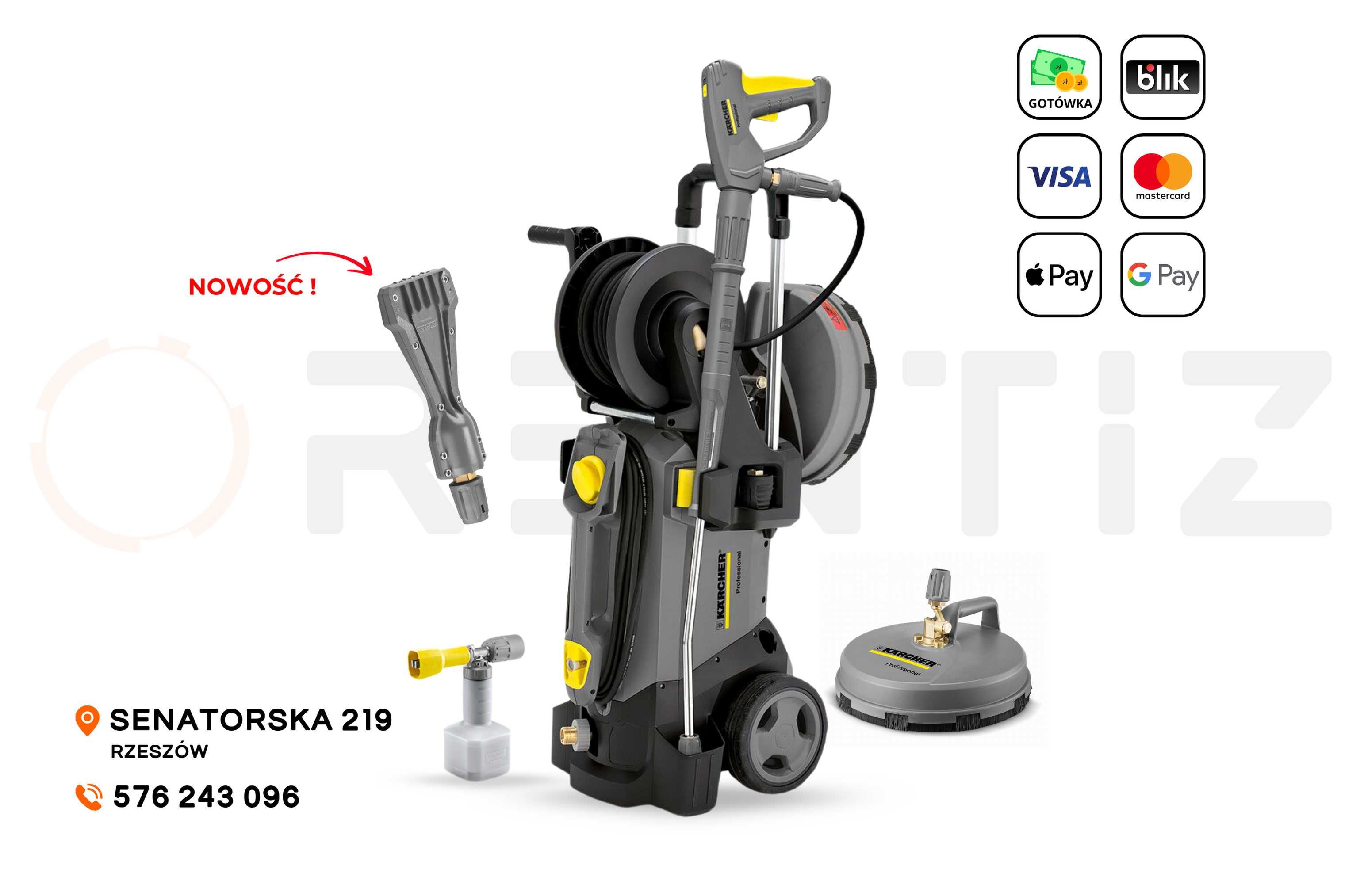 Myjka ciśnieniowa Karcher, myjka do kostki, mycie elewacji - wynajem