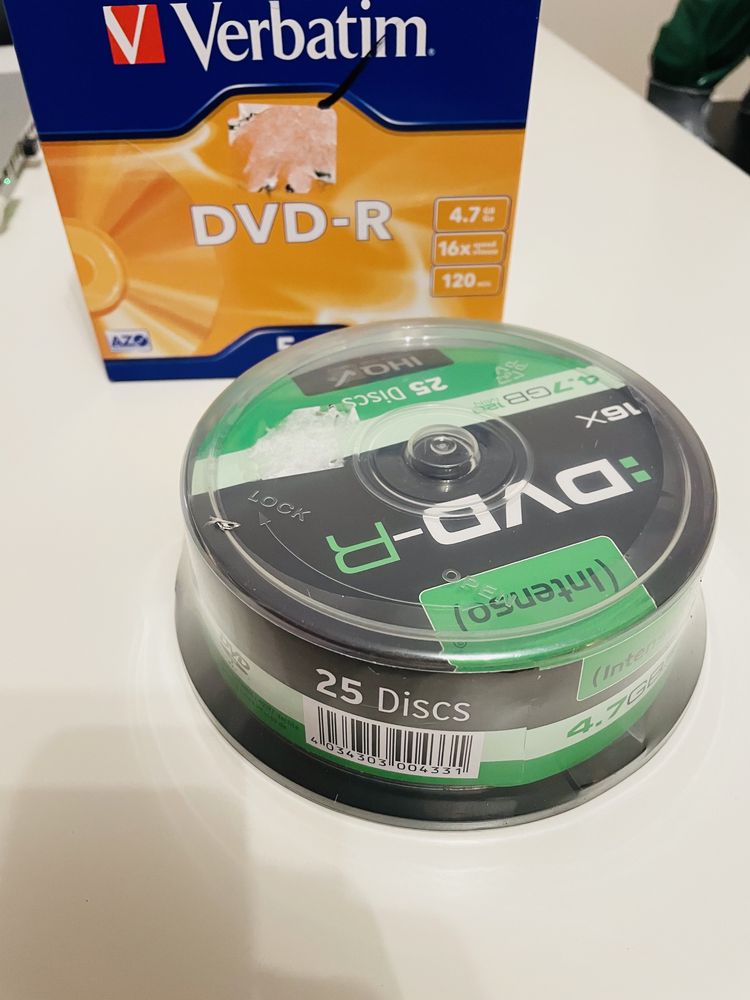 DVD-R para gravação (novos)