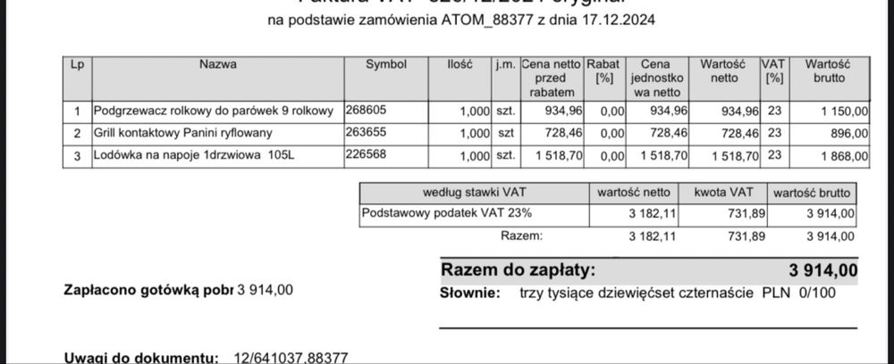 Lodowka mala podblatowa napoje Hendi 226568