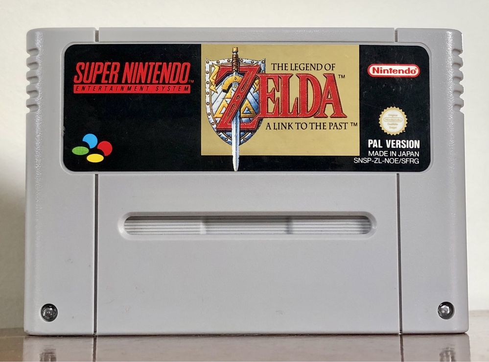 Gra The Legend of Zelda A Link to the Past Super Nintendo SNES niemiec