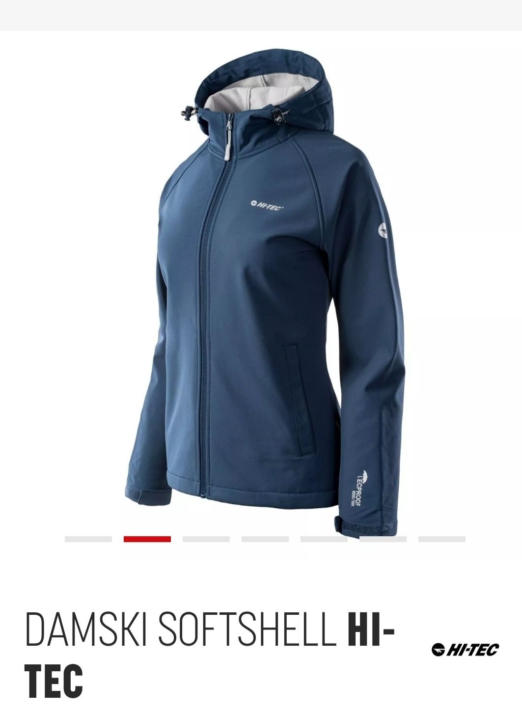Nowa damska lekka kurtka Hi-Tec, typu softshell
