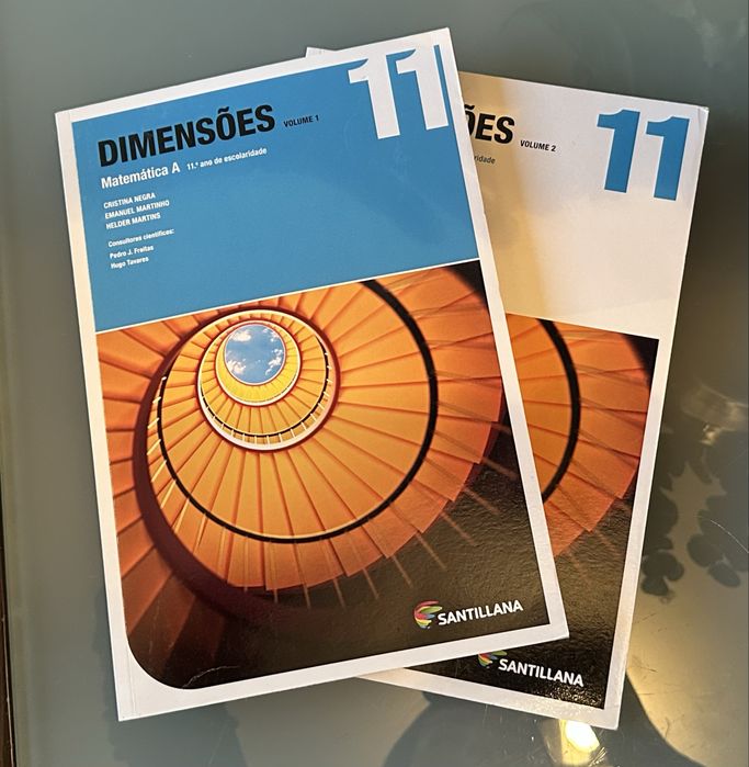 Livros Dimensões 11°ano Matemática A