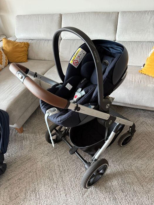 Cybex Balios S Lux + ovo Cloud Z + Isofix + adaptadores