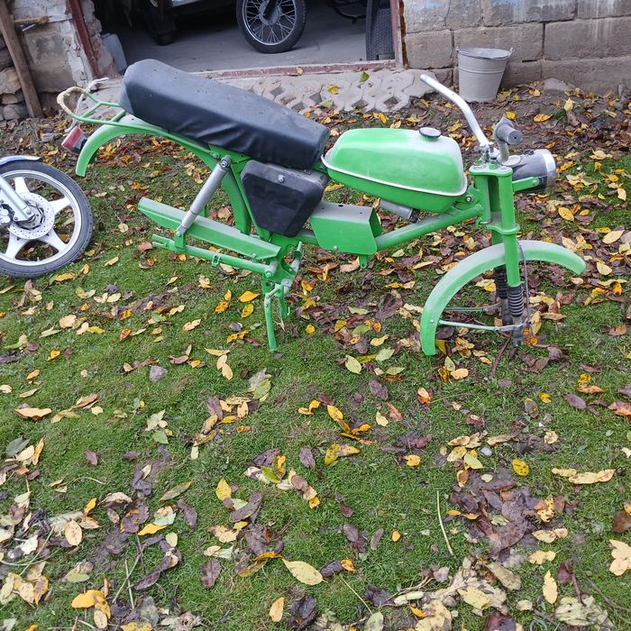 Rama Romet Ogar 200 po malowaniu