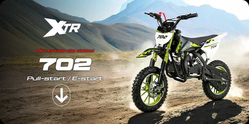 MINI CROSS 50 XTR 701 702\ Regulacja prędkości ,pilot Transport