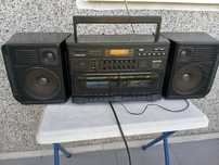 radiomagnetofon dwukasetowy {boombox} SANYO