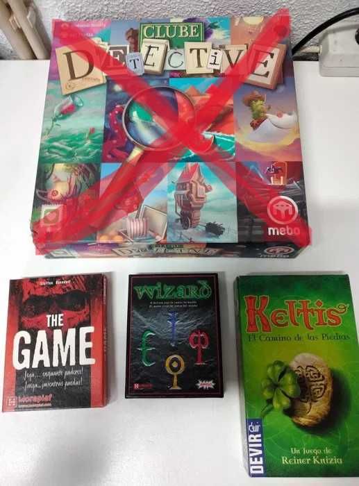 Jogos - Chromino, Times Up!, Keltis, The Game, Wizard