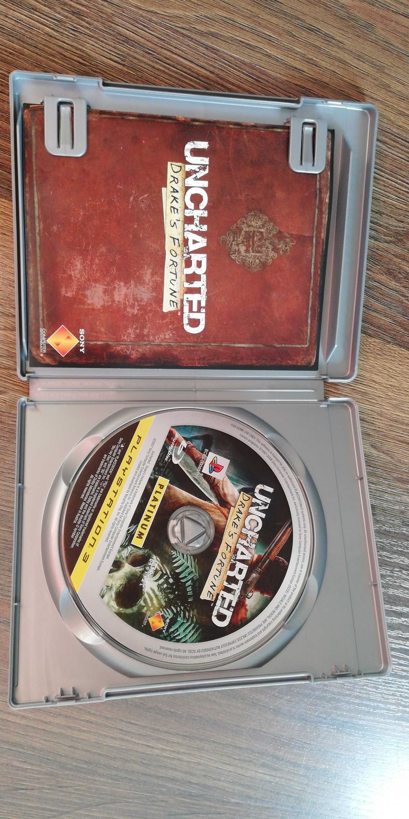 Gra przygodowa Uncharted Drakes Fortune na PS3 jak Nowa, Wa-wa