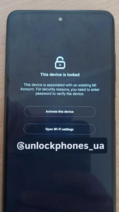 Разблокировка телефонов Xiaomi Samsung