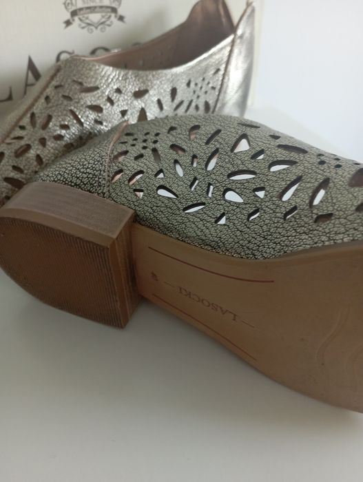 Złote sandały Lasocki rozmiar 40