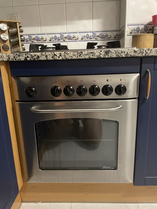 Forno eletrico e placa para gas natural