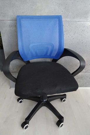 Krzesło biurowe na kółkach obrotowe do biurka fotel