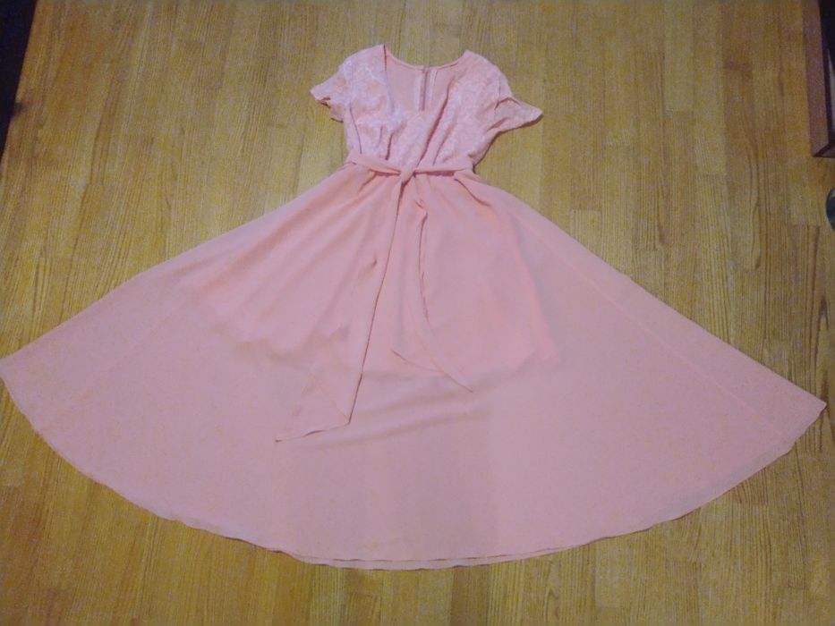 Праздничное длинное платье для беременной, размер S/М.